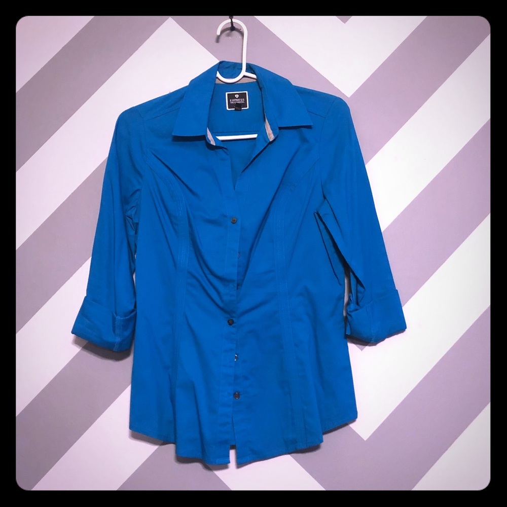 ➡️JUST ADDED⬅️ Express Teal Essential Shirt